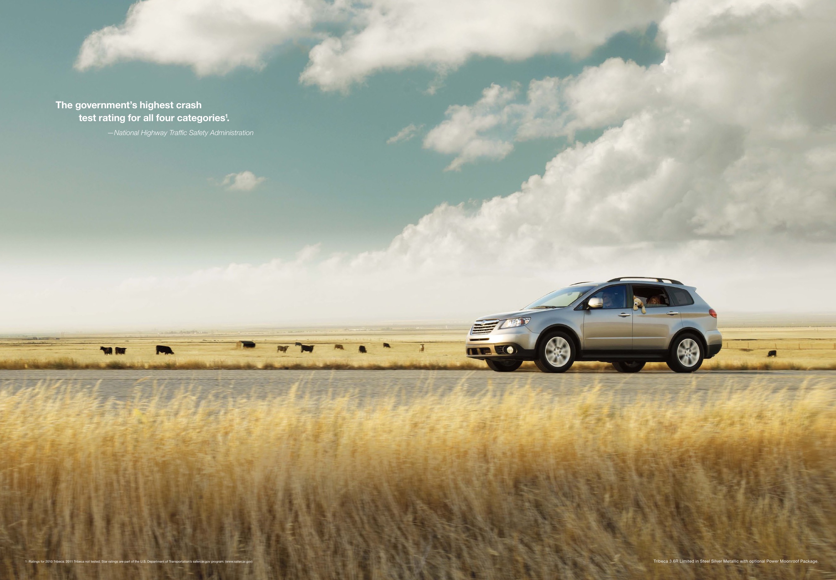2011 Subaru Tribeca Brochure Page 11